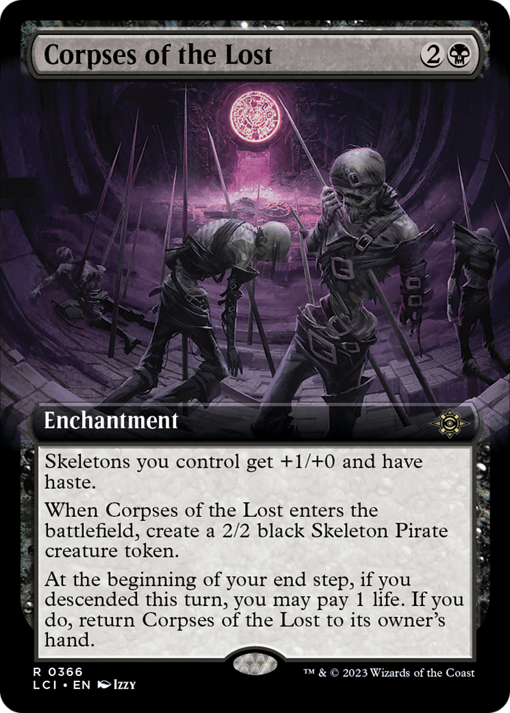 Corpses of the Lost (Extended Art) [The Lost Caverns of Ixalan] | Good Games Morley