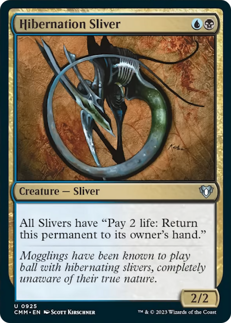 Hibernation Sliver [Commander Masters] | Good Games Morley