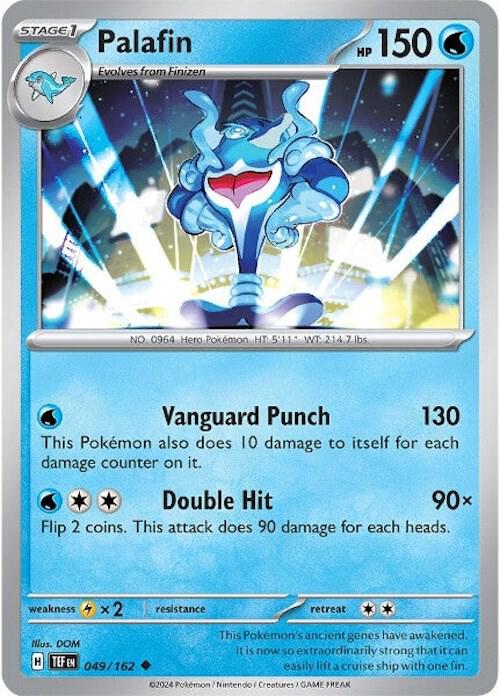 Palafin 049/162 (SV05: Temporal Forces)  - Reverse Holofoil | Good Games Morley