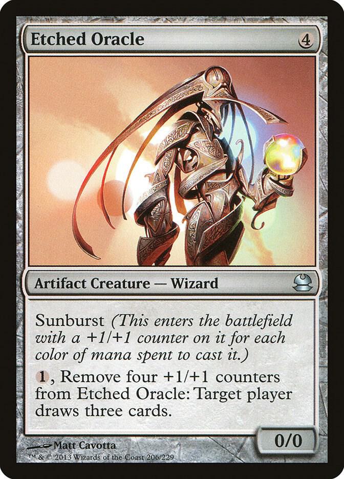 Etched Oracle 206/229 (Modern Masters)  - Foil | Good Games Morley
