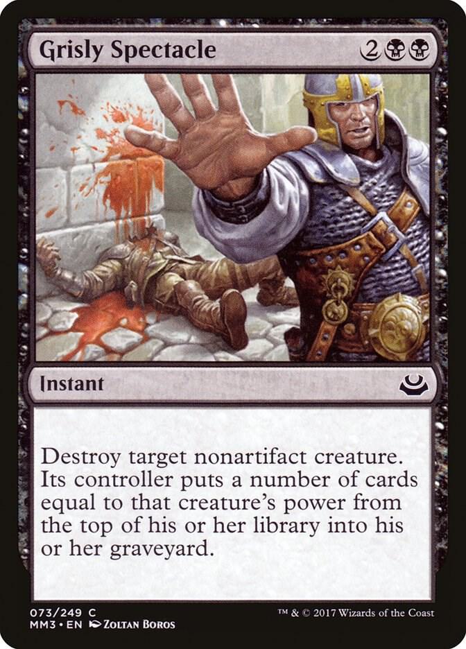Grisly Spectacle 73/249 (Modern Masters 2017)  | Good Games Morley