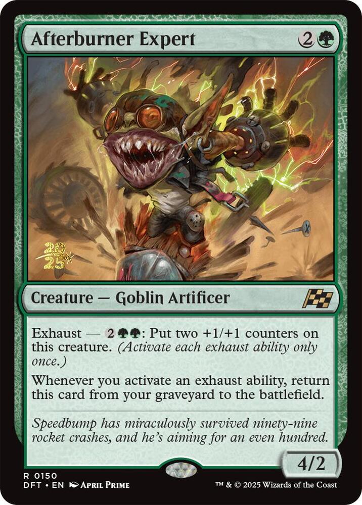 Afterburner Expert 150s/160 (Prerelease Cards)  - PreRelease Foil | Good Games Morley