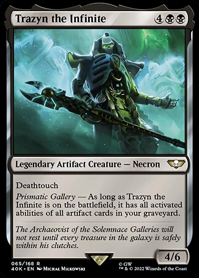 Trazyn the Infinite (Surge Foil) [Warhammer 40,000] | Good Games Morley