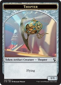 Thopter (025) // Servo Double-Sided Token [Commander 2018 Tokens] | Good Games Morley