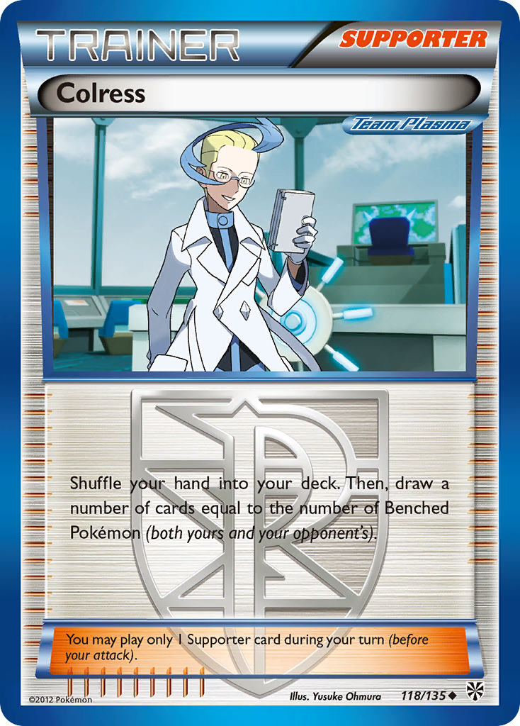 Colress (118/135) [Black & White: Plasma Storm] | Good Games Morley