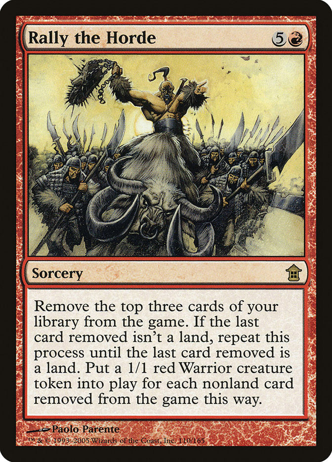 Rally the Horde [Saviors of Kamigawa] | Good Games Morley