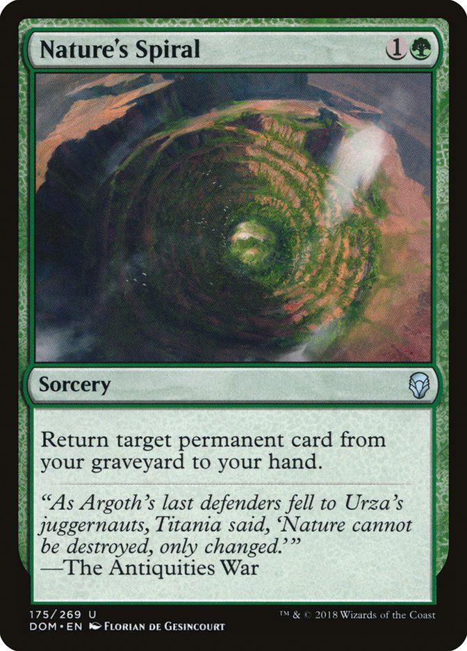 Nature's Spiral 175/269 (Dominaria)  | Good Games Morley