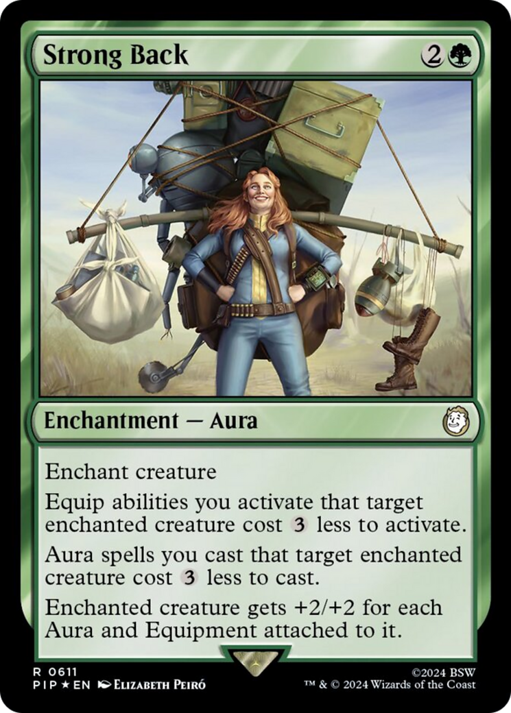 Strong Back (Surge Foil) [Fallout] | Good Games Morley