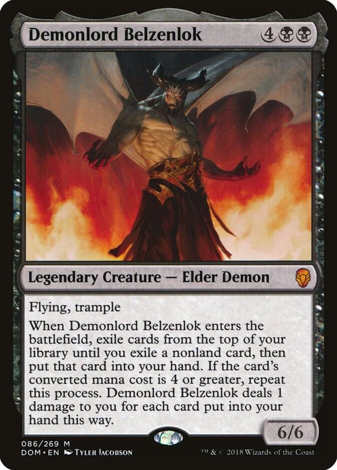 Demonlord Belzenlok 86/269 (Dominaria)  - Foil | Good Games Morley