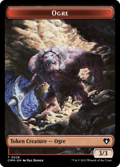 City's Blessing // Ogre Double-Sided Token [Commander Masters Tokens] | Good Games Morley