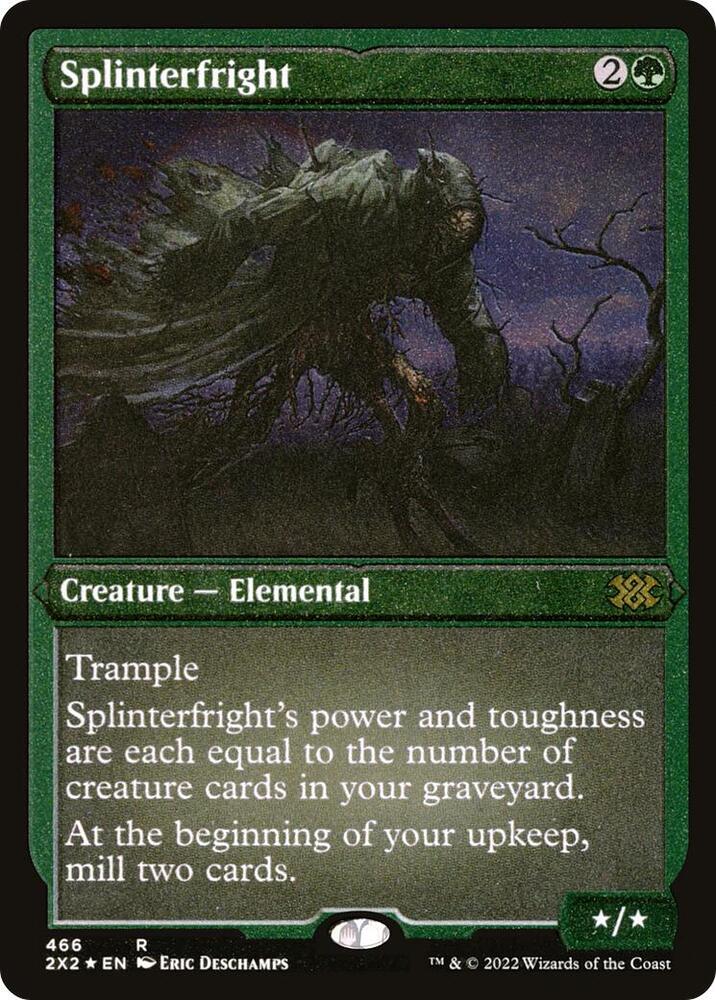 Splinterfright Foil Etched 466 (Double Masters 2022)  - Foil | Good Games Morley