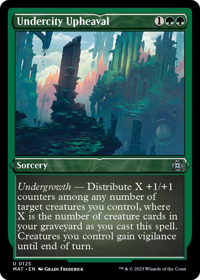 Undercity Upheaval 125/50 (March of the Machine: The Aftermath)  - Etched Foil | Good Games Morley