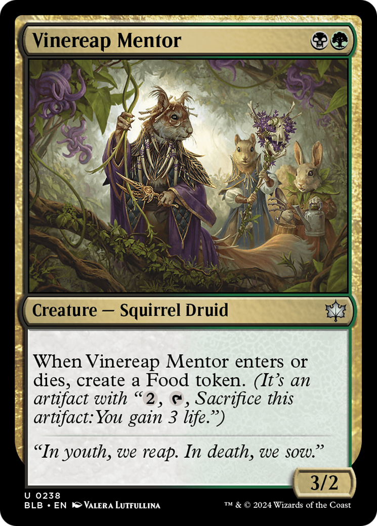 Vinereap Mentor [Bloomburrow] | Good Games Morley