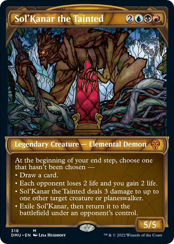 SolKanar the Tainted Showcase 318/281 (Dominaria United)  | Good Games Morley