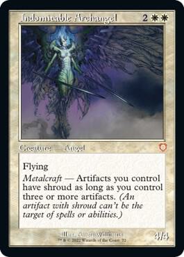 Indomitable Archangel Retro Frame 72/40 (Commander: The Brothers' War)  | Good Games Morley