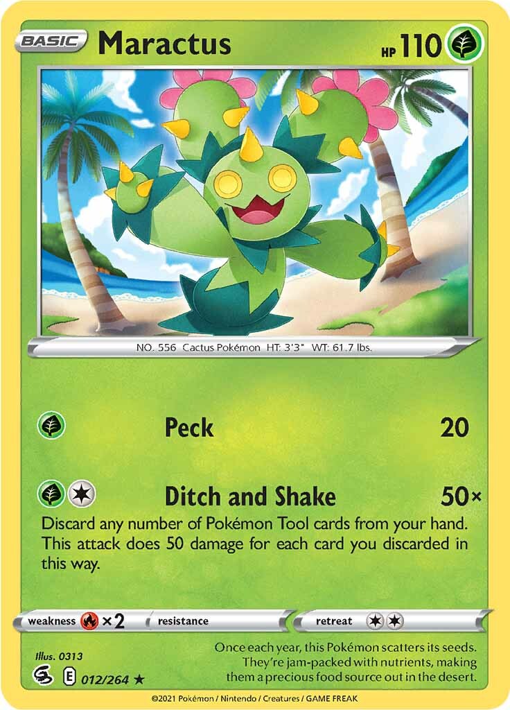 Maractus (012/264) [Sword & Shield: Fusion Strike] | Good Games Morley