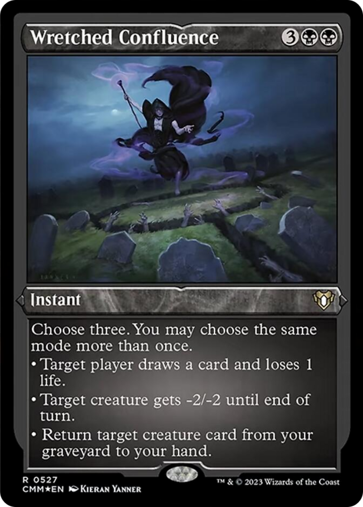 Wretched Confluence (Foil Etched) [Commander Masters] | Good Games Morley