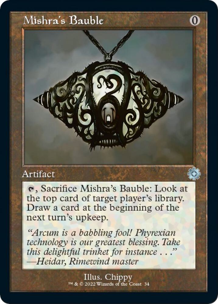 Mishras Bauble 34/63 (The Brothers' War: Retro Frame Artifacts)  - Foil | Good Games Morley