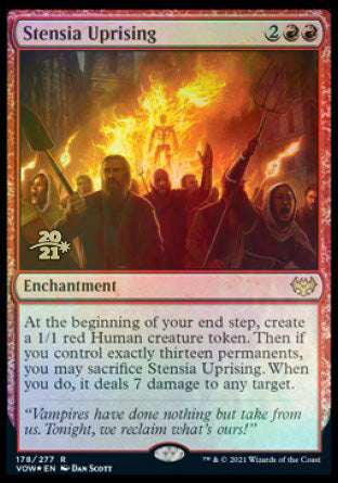 Stensia Uprising [Innistrad: Crimson Vow Prerelease Promos] | Good Games Morley