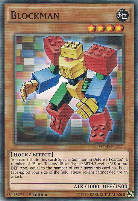 Blockman [YGLD-ENC21] Common | Good Games Morley