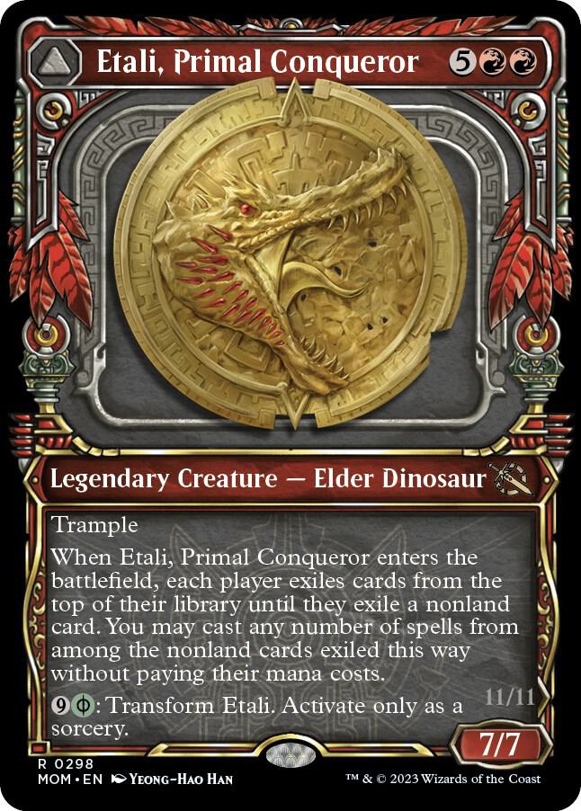 Etali, Primal Conqueror // Etali, Primal Sickness 298 (March of the Machine)  - Showcase | Good Games Morley
