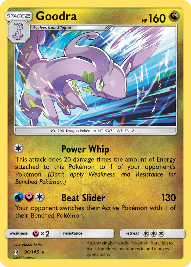 Goodra (96/145) [Sun & Moon: Guardians Rising] | Good Games Morley