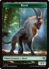 Beast (0010) // Servo Double-Sided Token [Aetherdrift Tokens] | Good Games Morley