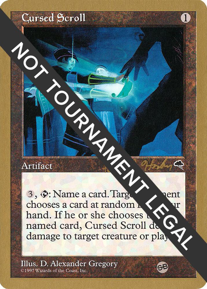 Cursed Scroll 1998 Brian Hacker TMP SB bh281sb/117 (World Championship Decks)  | Good Games Morley
