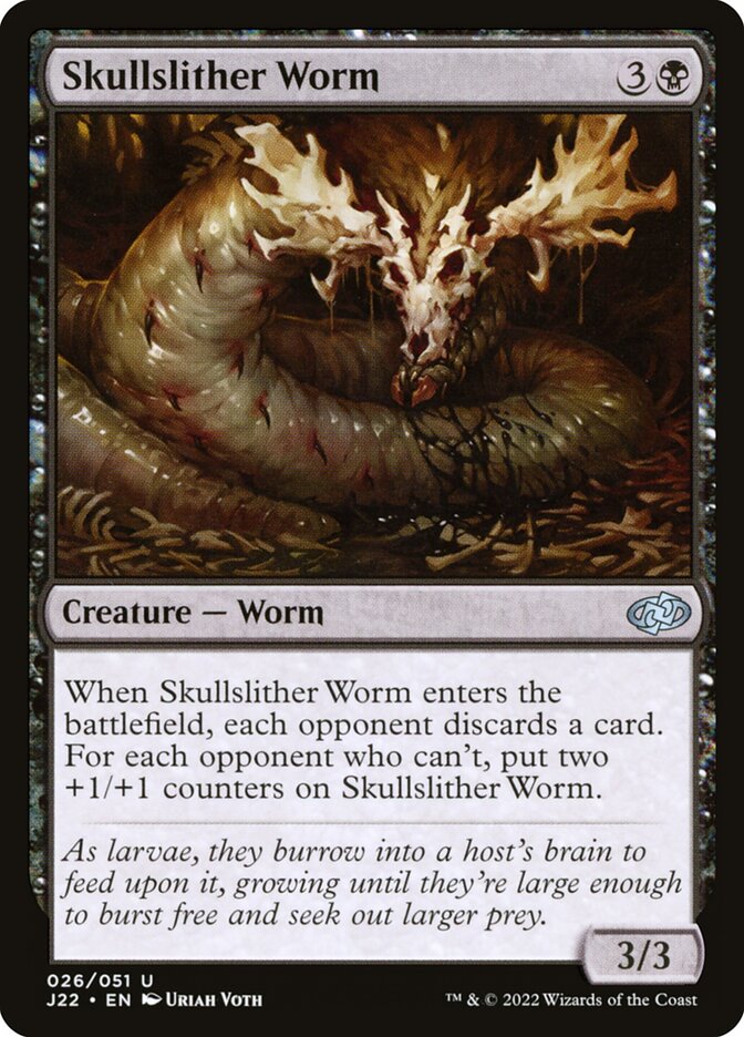 Skullslither Worm 26/834 (Jumpstart 2022)  | Good Games Morley