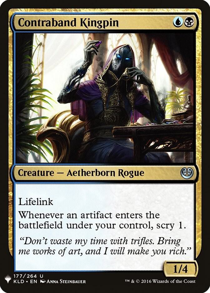 Contraband Kingpin KLD-177/5075 (The List Reprints)  | Good Games Morley