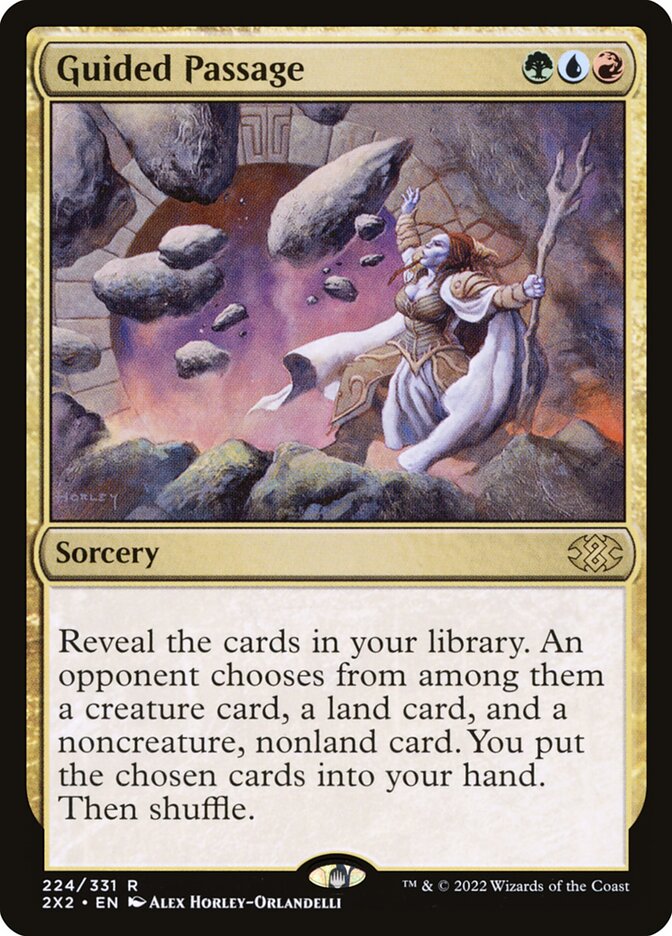 Guided Passage 224/331 (Double Masters 2022)  - Foil | Good Games Morley