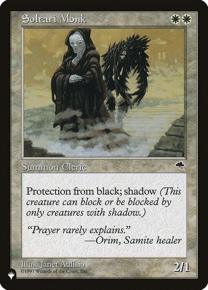 Soltari Monk TMP-45/5075 (The List Reprints)  | Good Games Morley