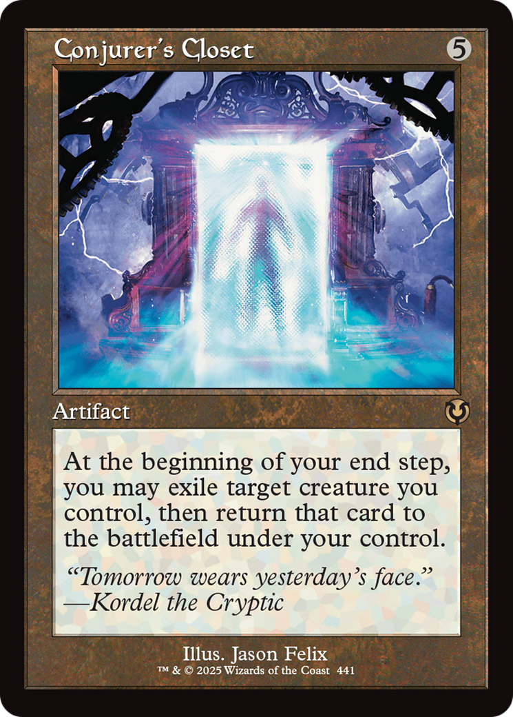 Conjurer's Closet (Retro Frame) [Innistrad Remastered] | Good Games Morley