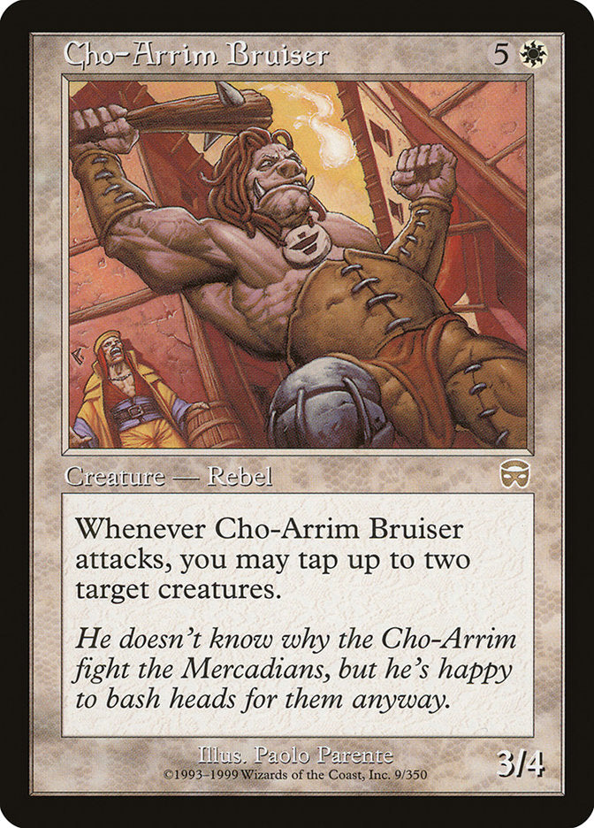 Cho-Arrim Bruiser 9/350 (Mercadian Masques)  - Foil | Good Games Morley