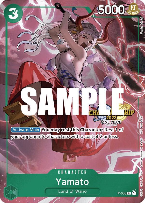 Yamato (2023 Celebration Pack) P-008 (One Piece Promotion Cards)  - Foil | Good Games Morley