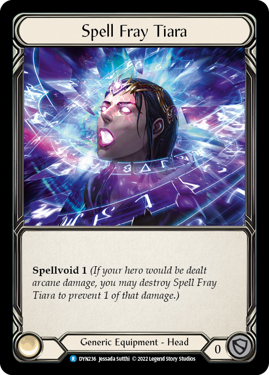 Spell Fray Tiara [DYN236] (Dynasty)  Cold Foil | Good Games Morley
