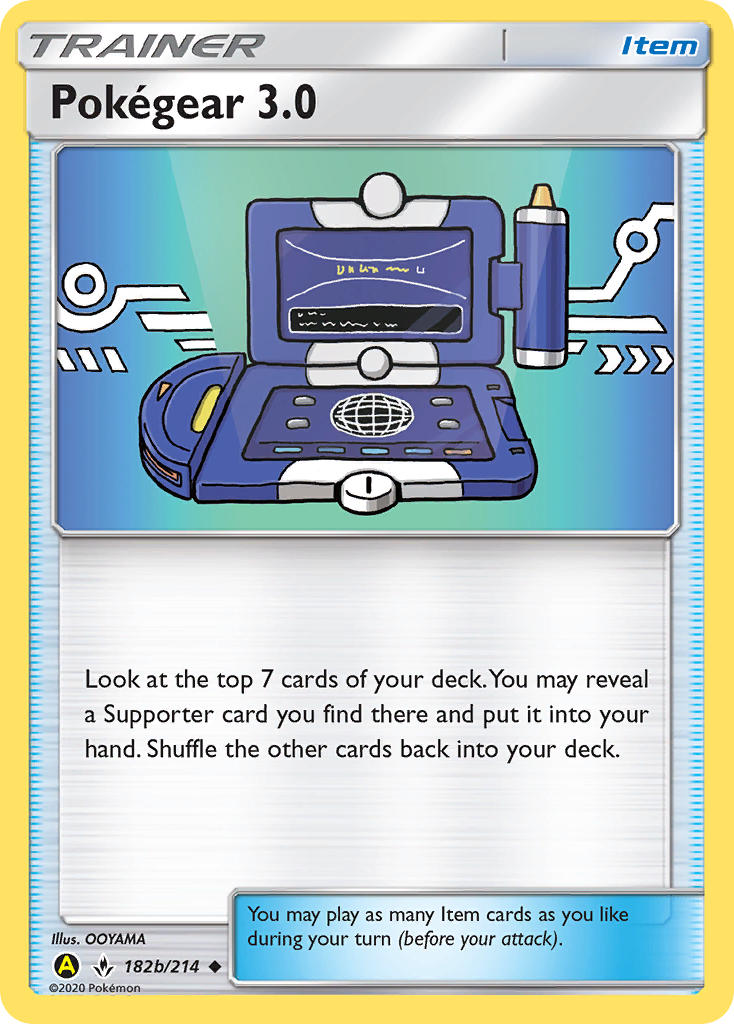Pokegear 3.0 (182b/214) [Alternate Art Promos] | Good Games Morley