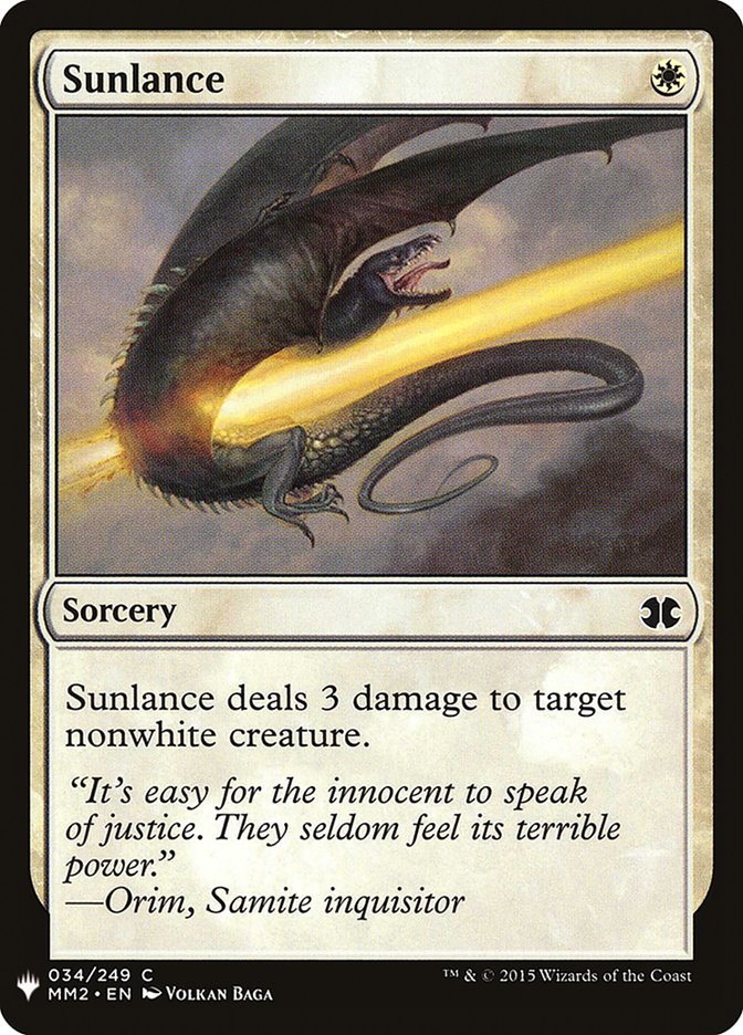Sunlance [Mystery Booster] | Good Games Morley