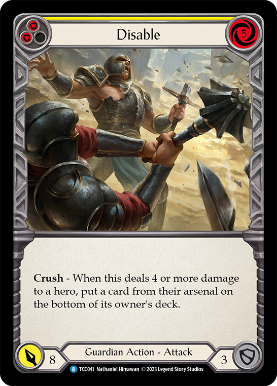Disable (Yellow) [TCC041] (Round the Table: TCC x LSS) | Good Games Morley