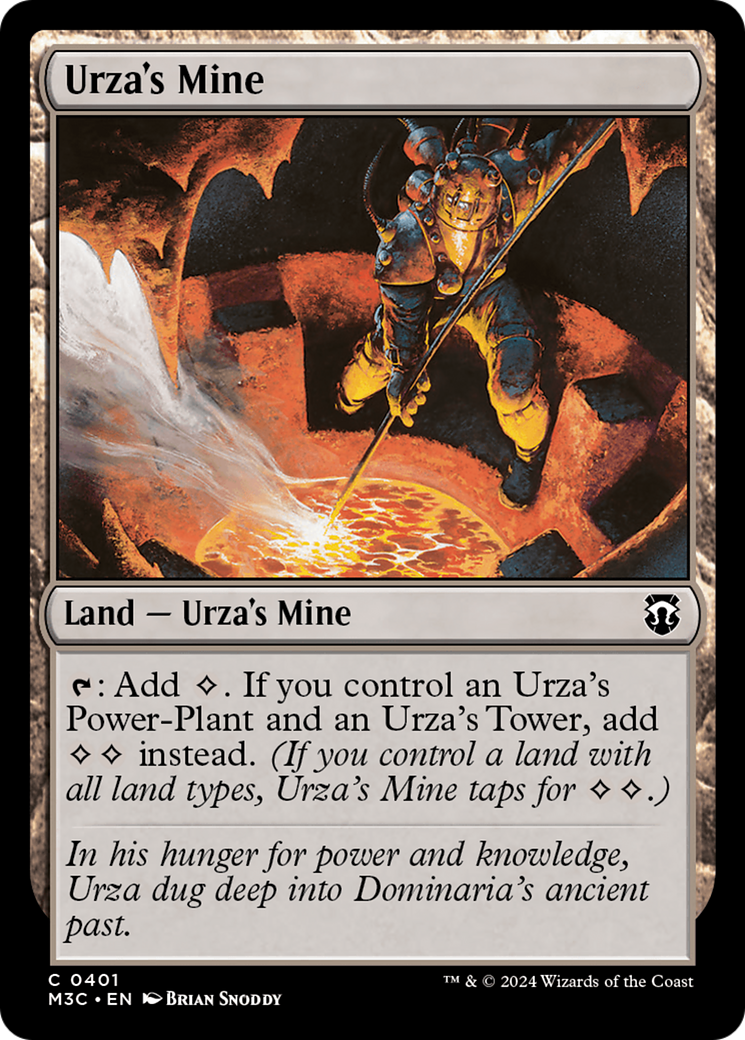 Urza's Mine (Ripple Foil) [Modern Horizons 3 Commander] | Good Games Morley