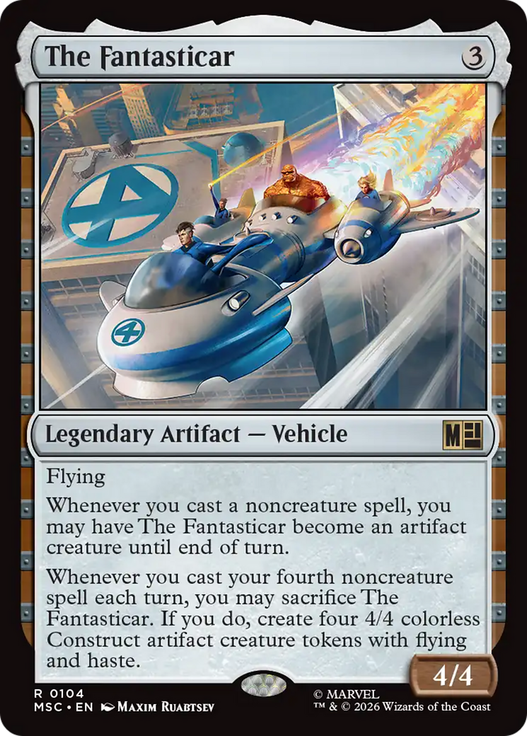The Fantasticar [Marvel Super Heroes Commander] | Good Games Morley