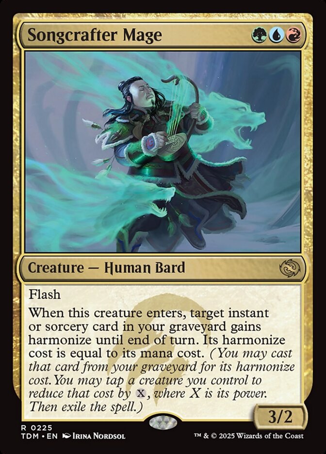 Songcrafter Mage 225/291 (Tarkir: Dragonstorm)  - Foil | Good Games Morley