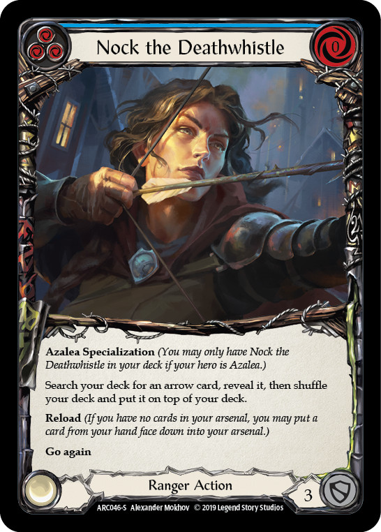 Nock the Deathwhistle [ARC046-S] (Arcane Rising)  1st Edition Normal | Good Games Morley
