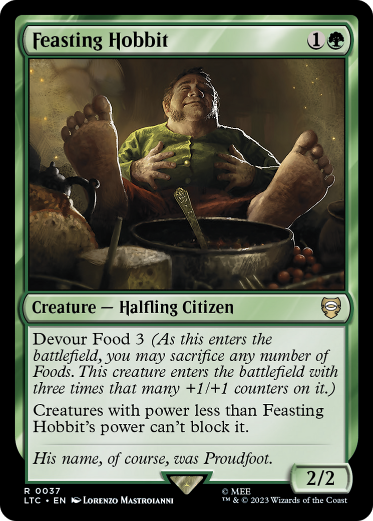 Feasting Hobbit [The Lord of the Rings: Tales of Middle-Earth Commander] | Good Games Morley