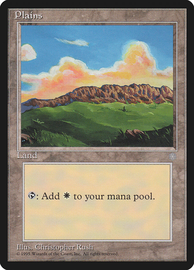 Plains (Eyes Bottom Left) [Ice Age] | Good Games Morley
