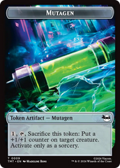 Ninja // Mutagen Double-Sided Token [Teenage Mutant Ninja Turtles Tokens] | Good Games Morley