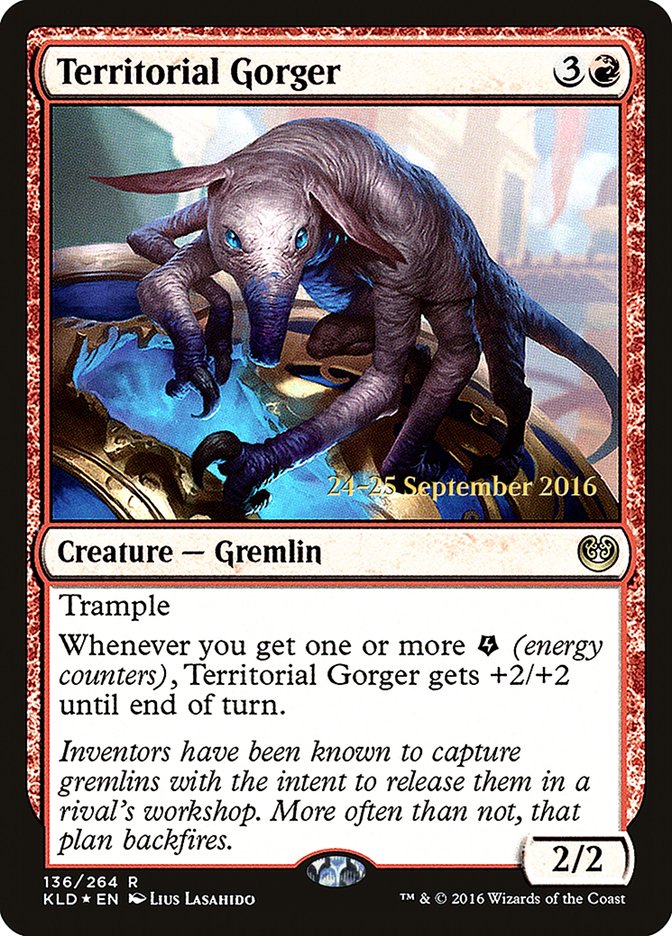 Territorial Gorger [Kaladesh Prerelease Promos] | Good Games Morley
