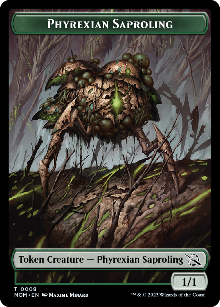 Phyrexian Saproling Token [March of the Machine Tokens] | Good Games Morley