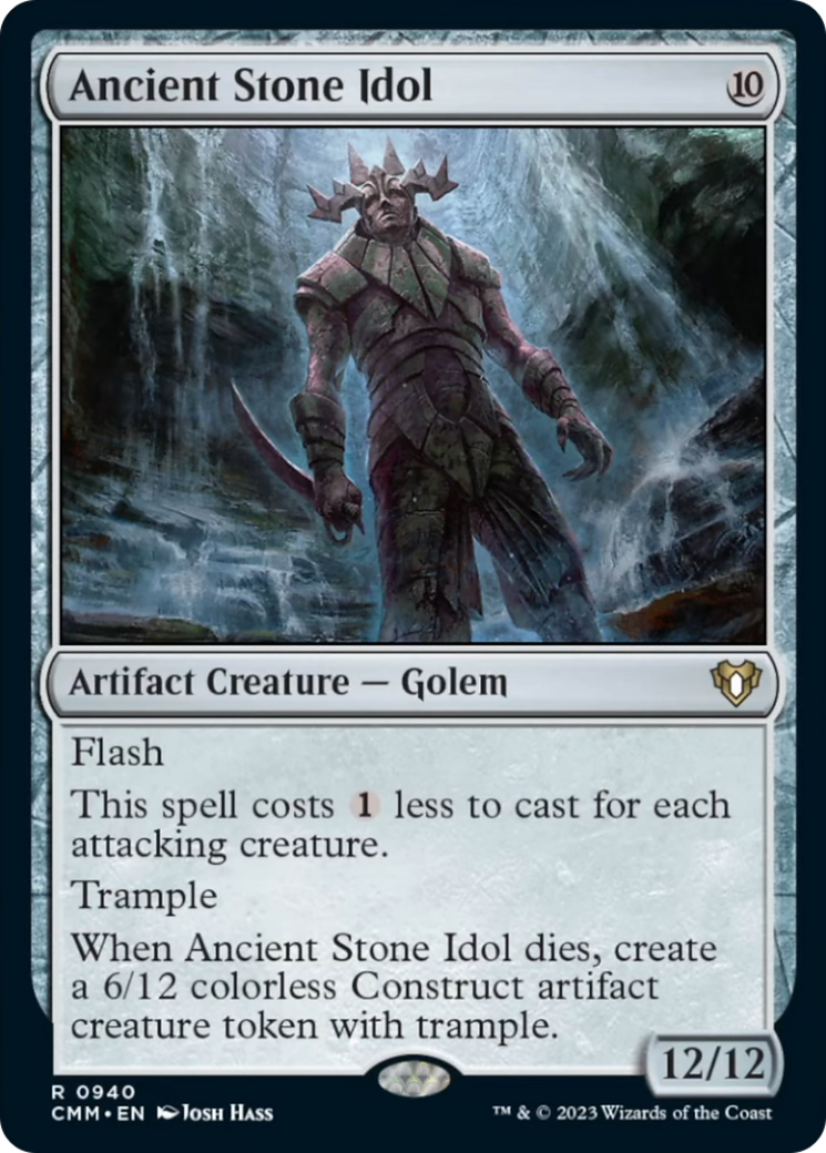 Ancient Stone Idol [Commander Masters] | Good Games Morley