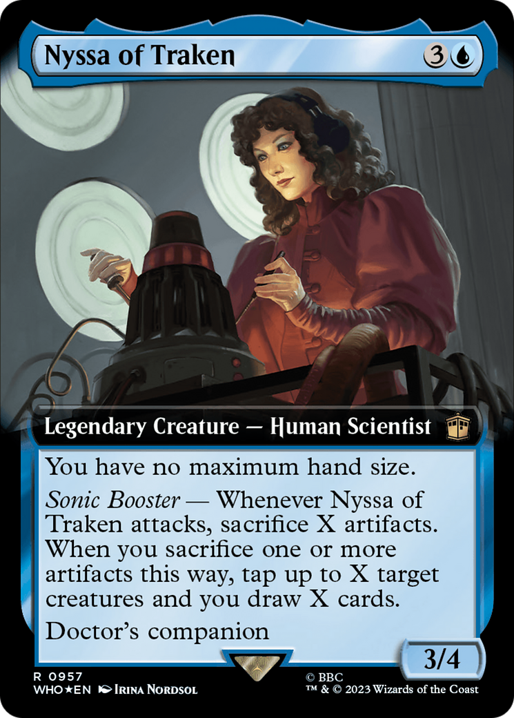 Nyssa of Traken (Extended Art) (Surge Foil) [Doctor Who] | Good Games Morley